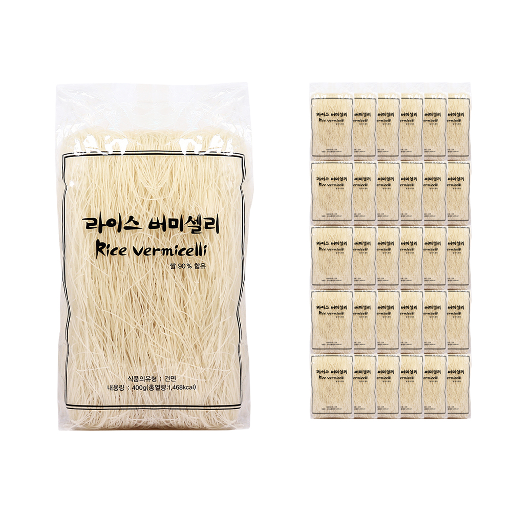 리엔통 라이스 버미셀리 400g 한박스 (400g x 30ea)