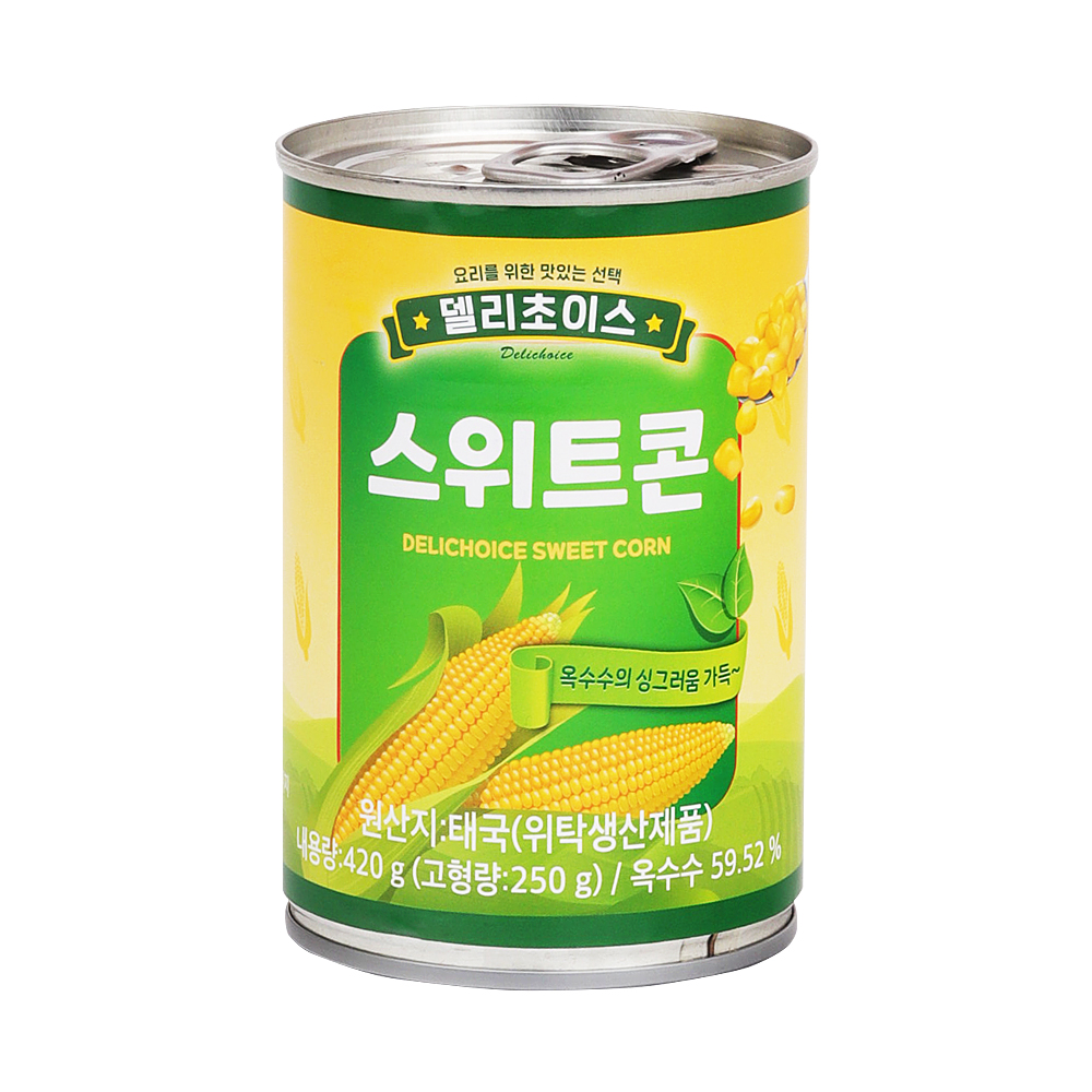 [특가할인]델리초이스 스위트콘 420g /옥수수
