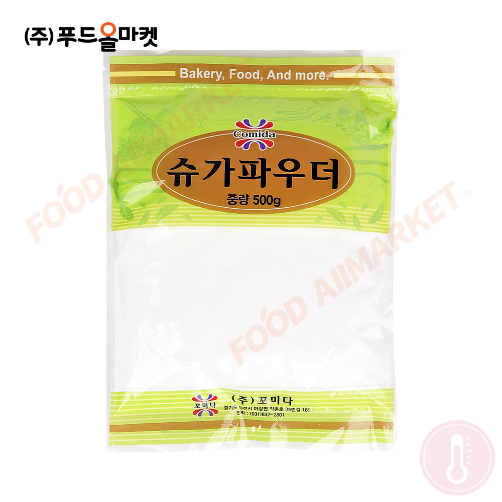 꼬미다 슈가파우다 500g