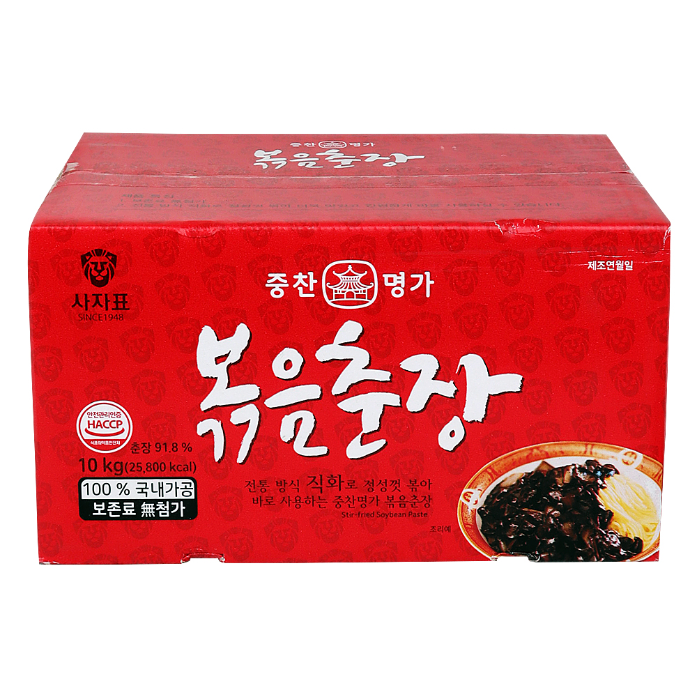 중찬명가 볶음춘장 10kg