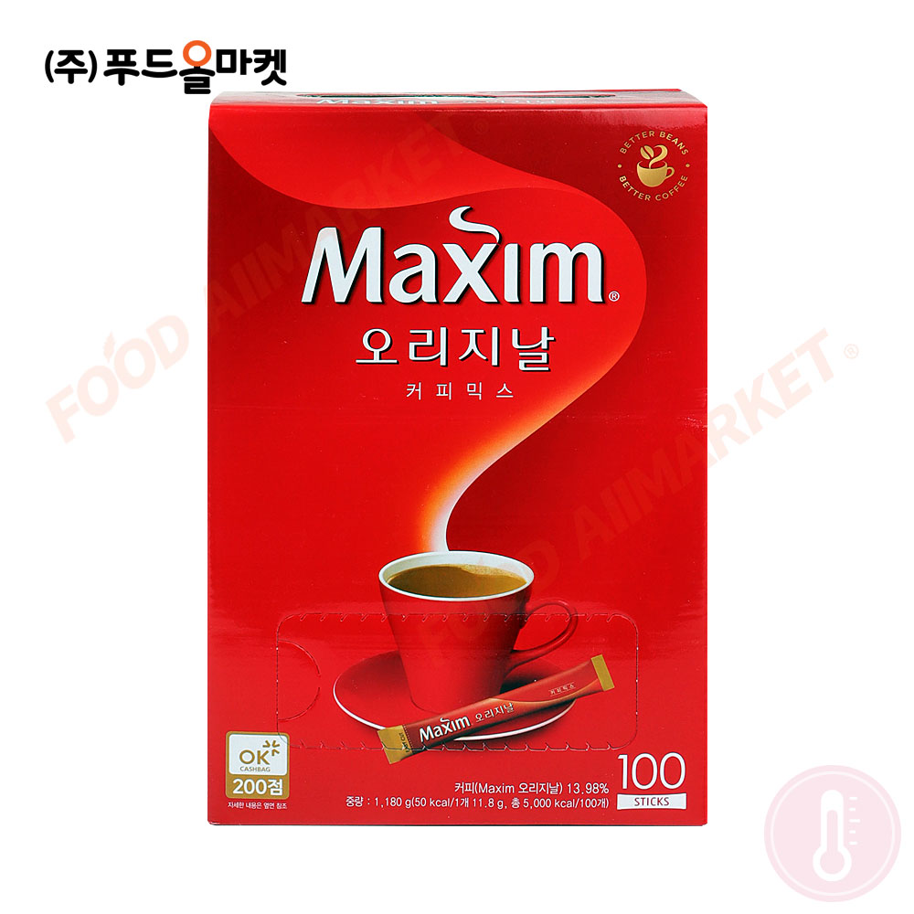 맥심 오리지날 커피믹스 1.18kg(100T)