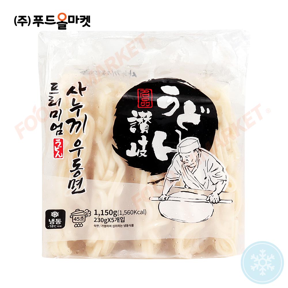 코우 프리미엄 사누끼 우동면 1.15kg (230g x 5ea) /냉동