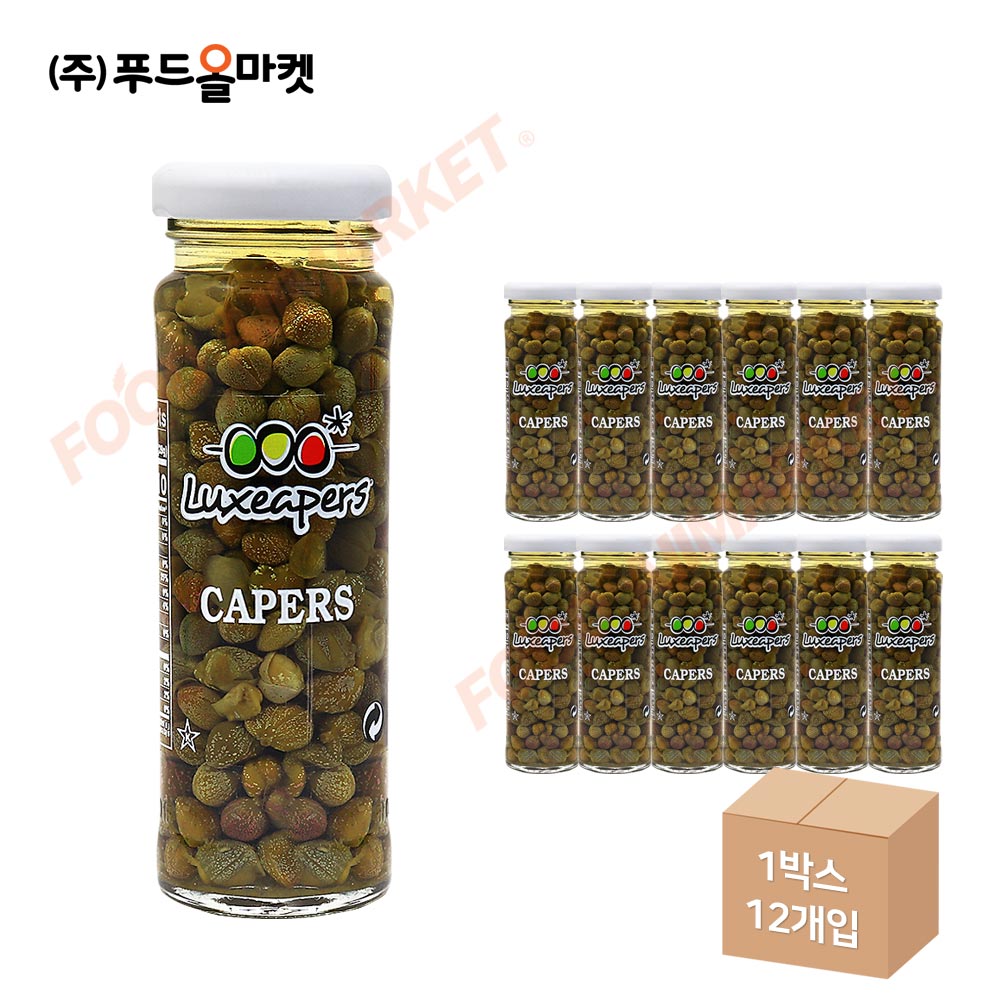 럭시퍼 케이퍼 100g 한박스 (100g x 12ea)