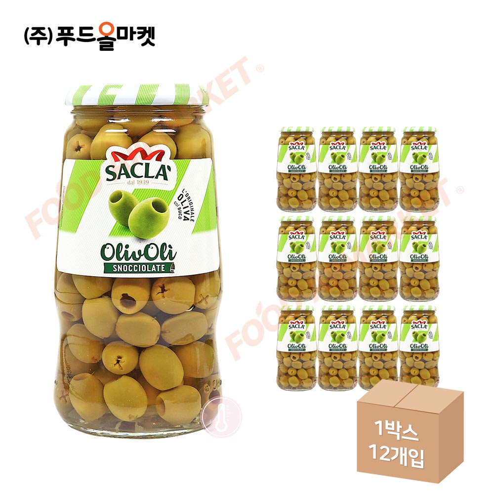 사클라 그린올리브 560g 한박스 (560g x 12ea)