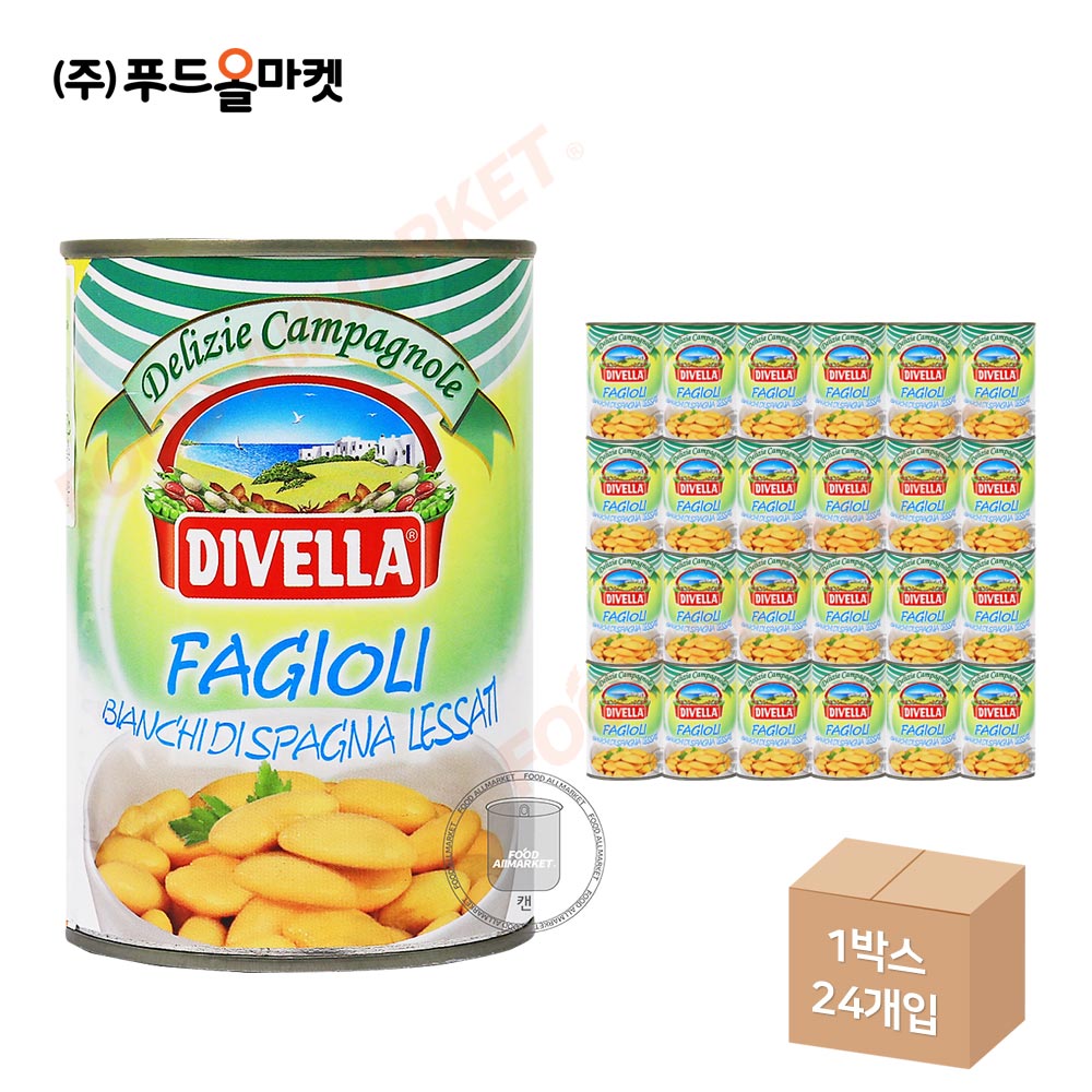 디벨라 버터빈스 400g 한박스 (400g x 24ea)