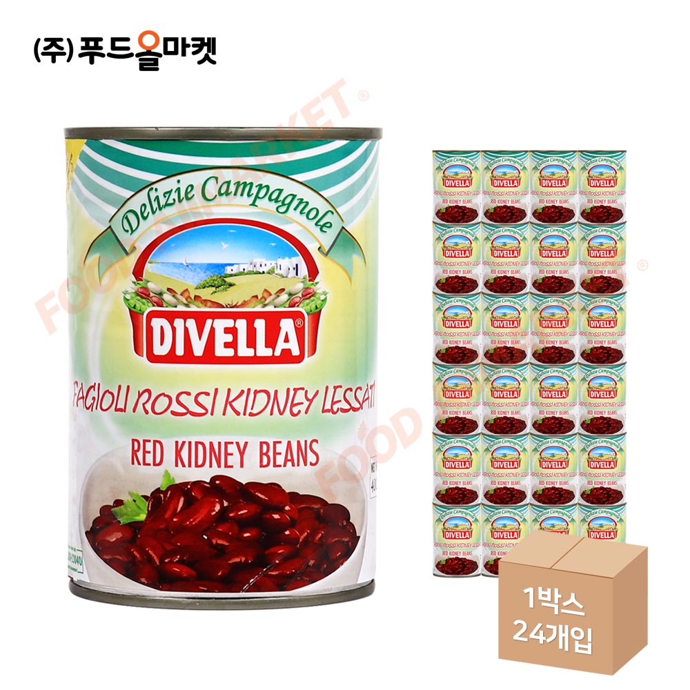 디벨라 레드키드니빈스 400g 한박스 (400g x 24ea)