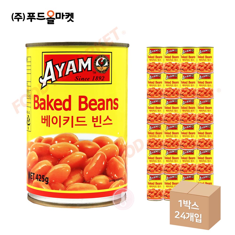 아얌 베이키드빈스 425g 한박스 (425g x 24ea)