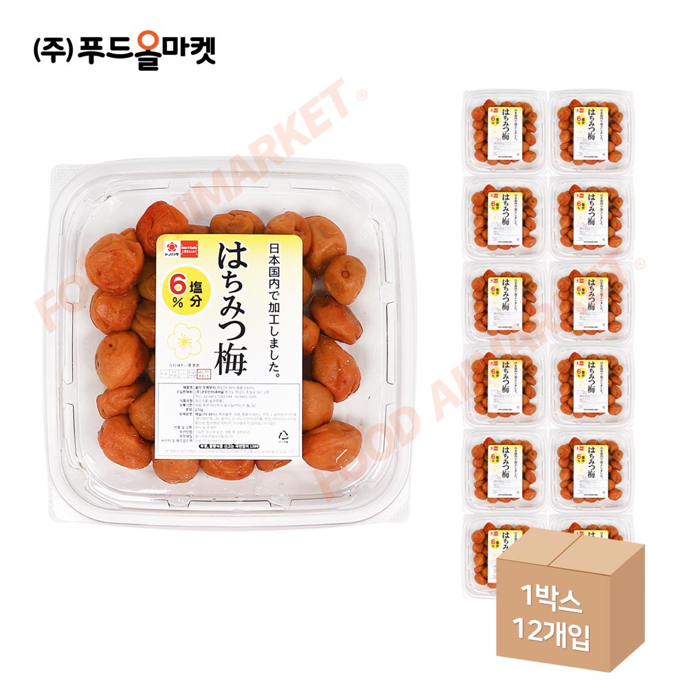 코우 꿀맛 우메보시 270g 한박스 (270g x 12ea)