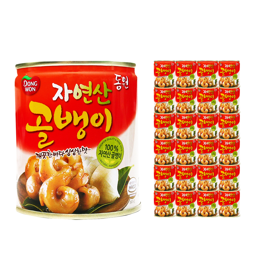 동원 자연산 골뱅이 230g 한박스 (230g x 24ea)