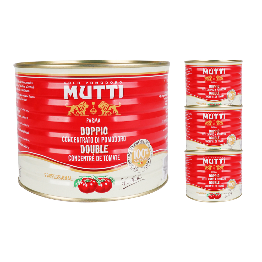 무띠 더블콘센트레이티드 토마토페이스트 2.15kg 한박스 (2.15kg x 3ea)