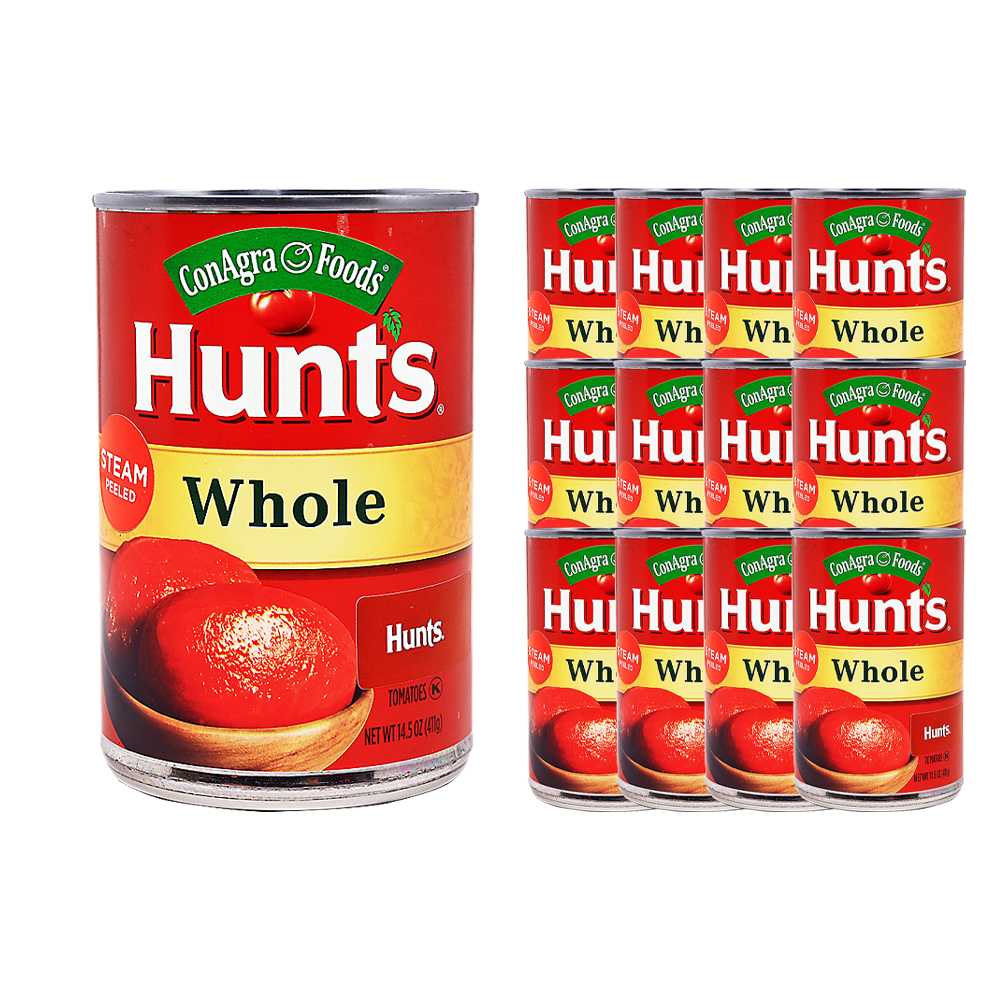 헌트 홀 토마토 411g-소용량 /토마토홀 한박스 (411g x 12ea)