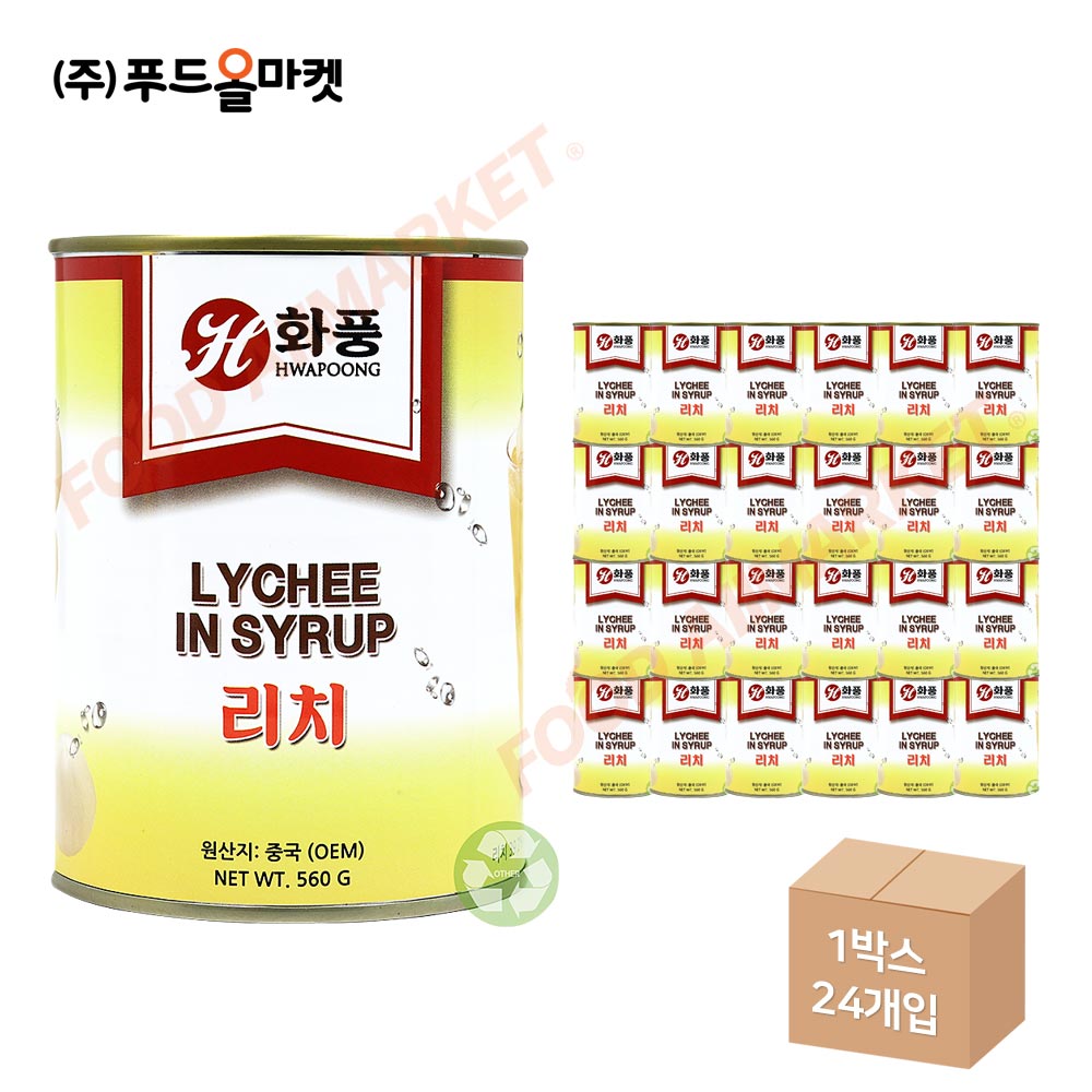 화풍 리치 560g 한박스 (560g x 24ea)