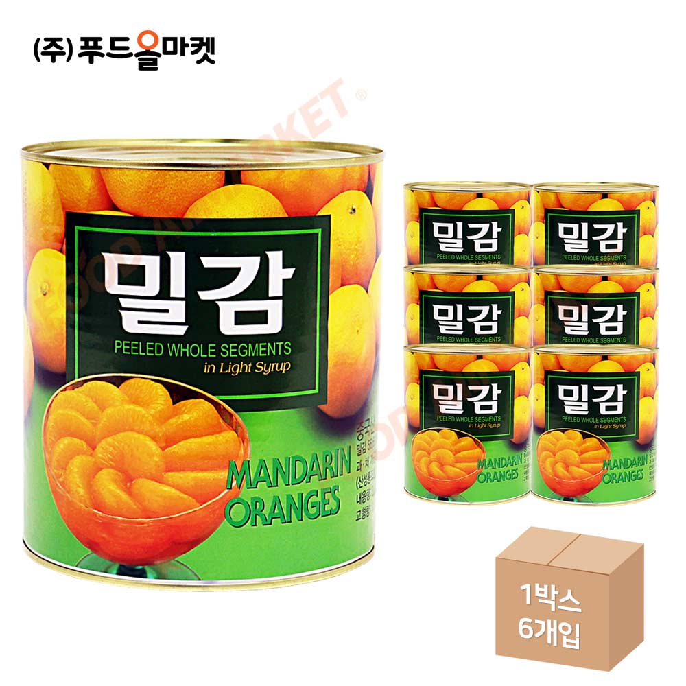 화남 밀감 3kg 한박스 (3kg x 6ea)
