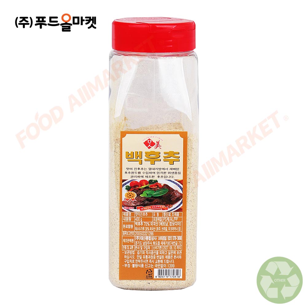 태산 백후추분말 400g