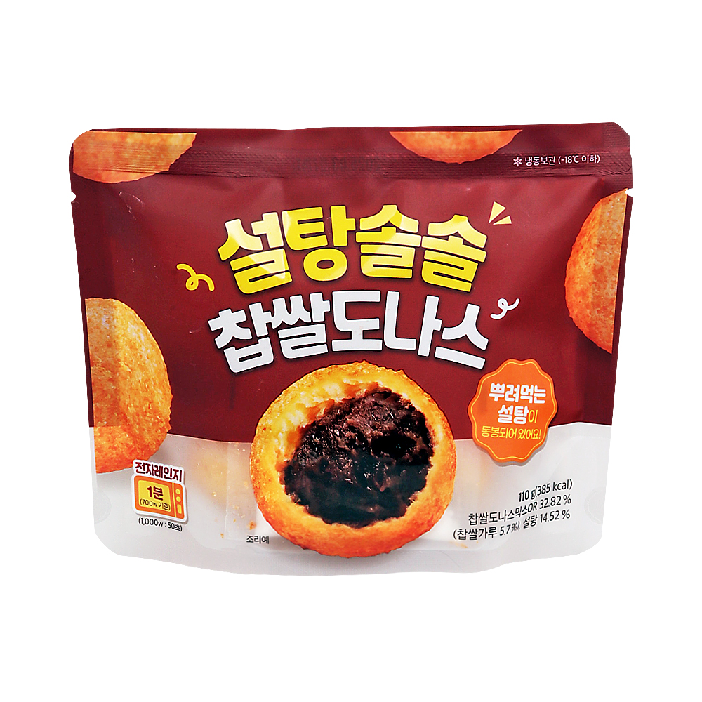 설탕솔솔 찹쌀도너츠 110g /냉동