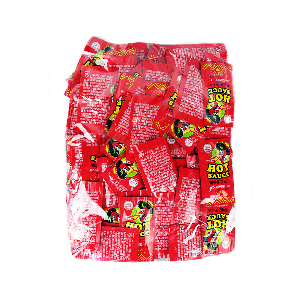 태원 테이준 일회용 핫소스(4gx100ea)