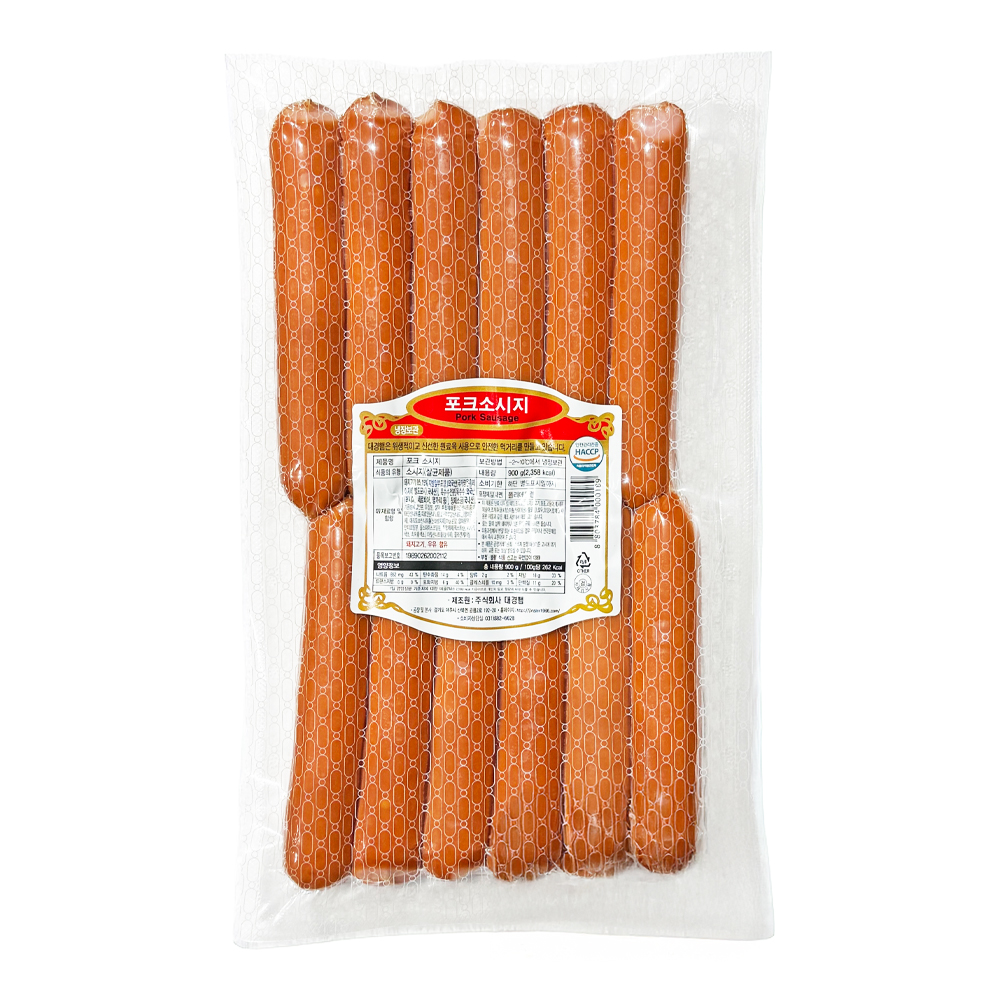 대경 포크소시지 900g /냉장