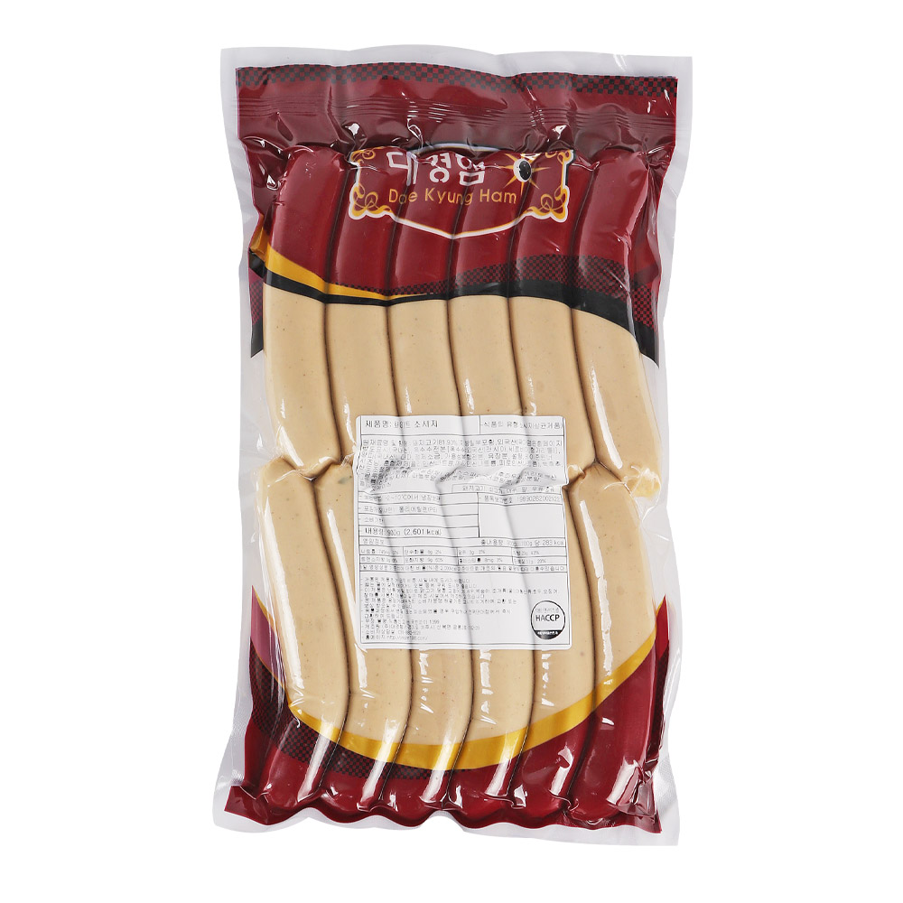 대경 화이트 소시지 900g /냉장