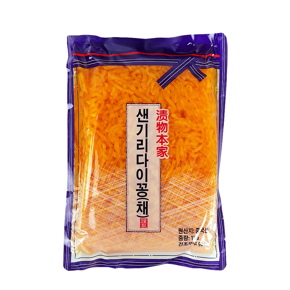하나 샌기리다이꽁 1kg/ 채단무지