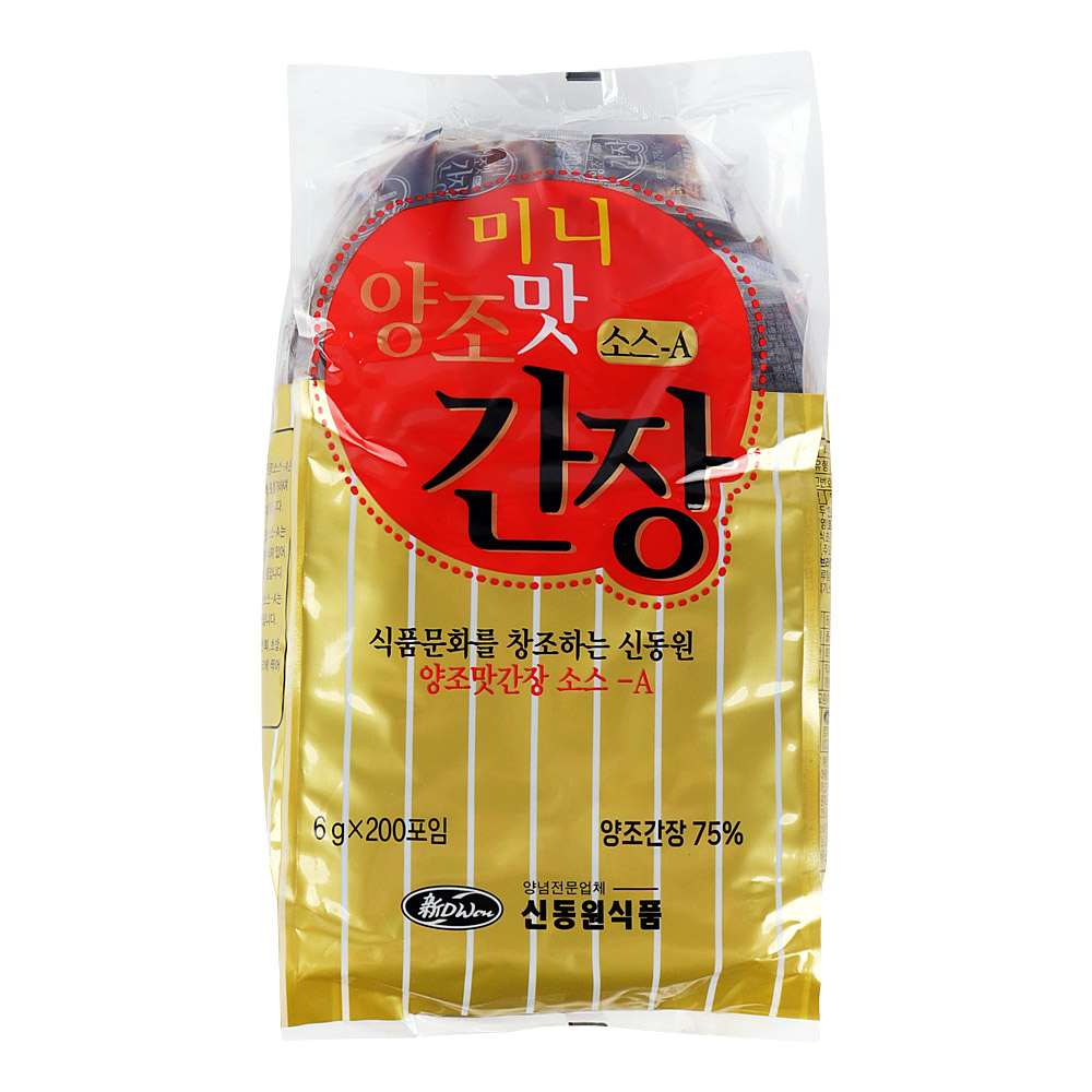 신동원 미니 양조 간장 (6g x 200ea)