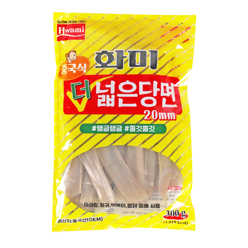 화미 중국식 더넓은 당면 300g