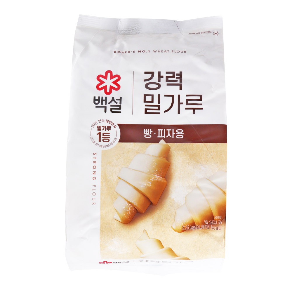 백설 빵용 강력밀가루 2.5kg