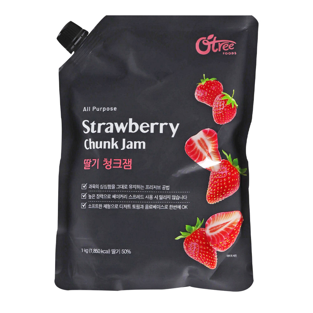 오트리 딸기 청크잼 1kg