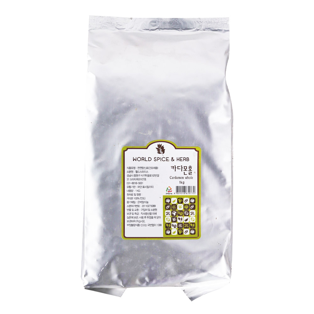 월드스파이스 카다몬 그린 홀 1kg