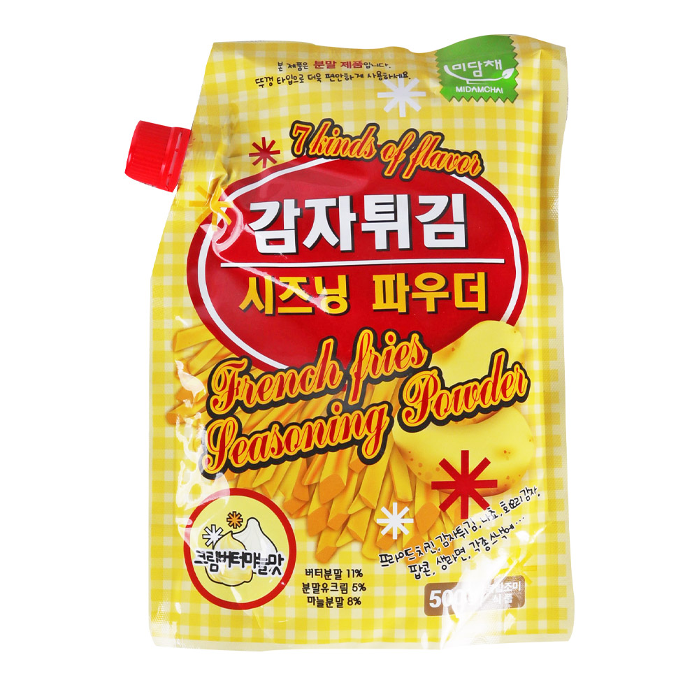 푸드코리아 감자시즈닝 크림버터마늘맛 500g