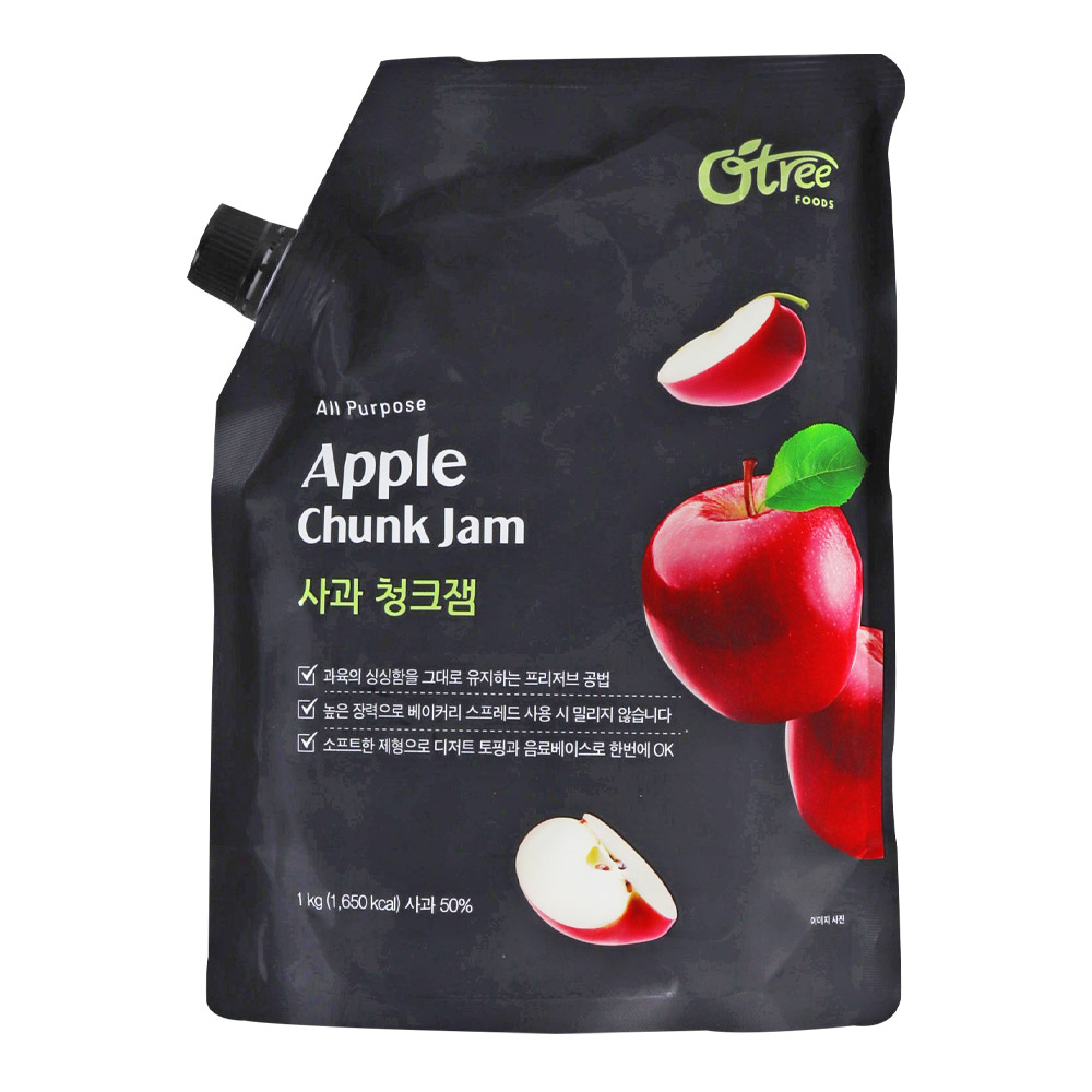 오트리 사과 청크잼 1kg