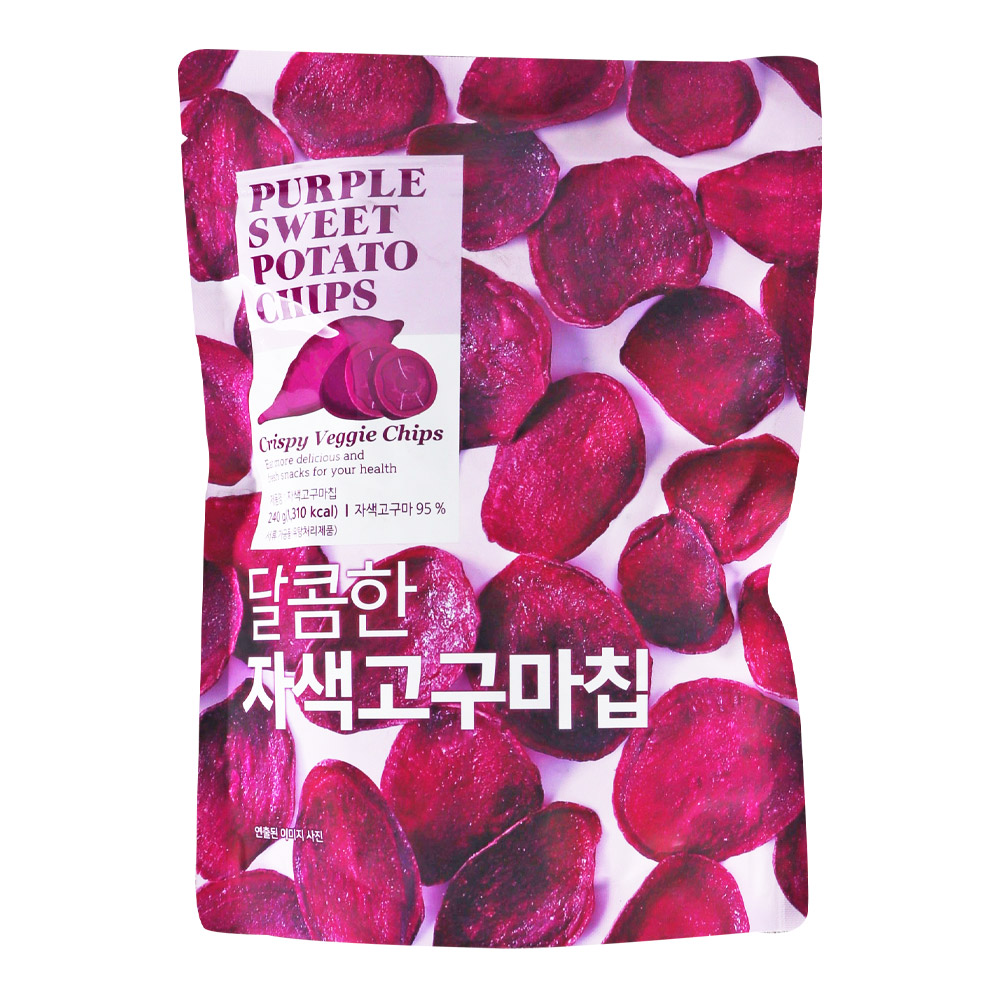 선명 달콤한 자색고구마칩 240g