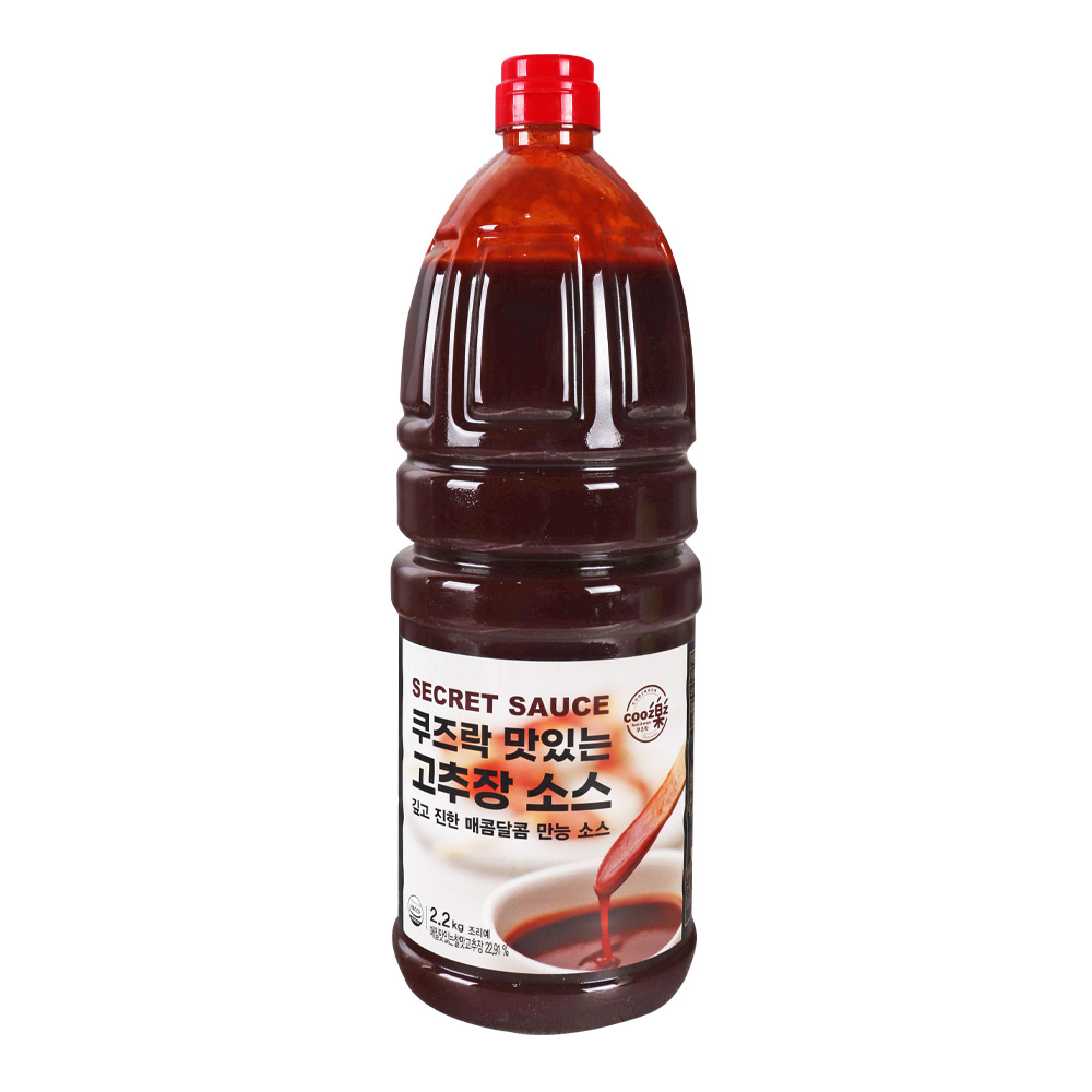 쿠즈락 맛있는 고추장소스 2.2kg