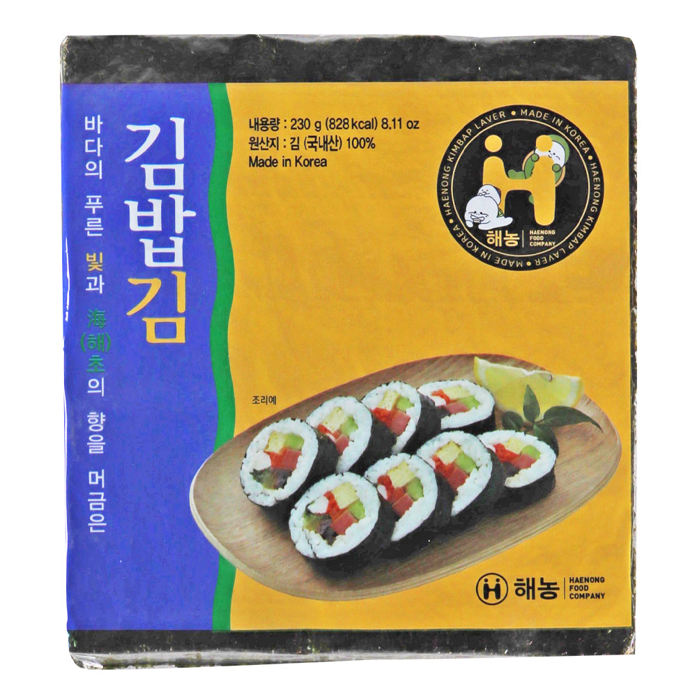 해농 김밥김 골드 230g(100매)