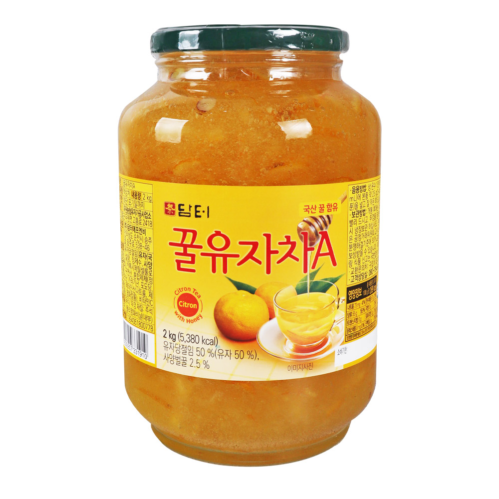 담터 꿀유자차 2kg