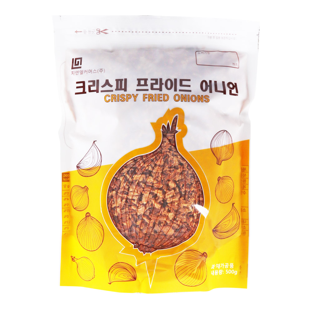 지앤엘커머스 크리스피 프라이드어니언 500g