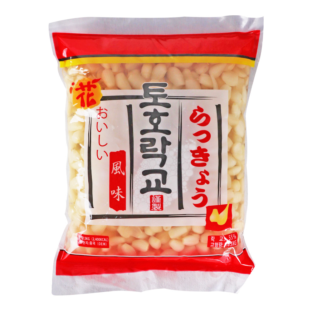 토호 락교 3kg /파우치