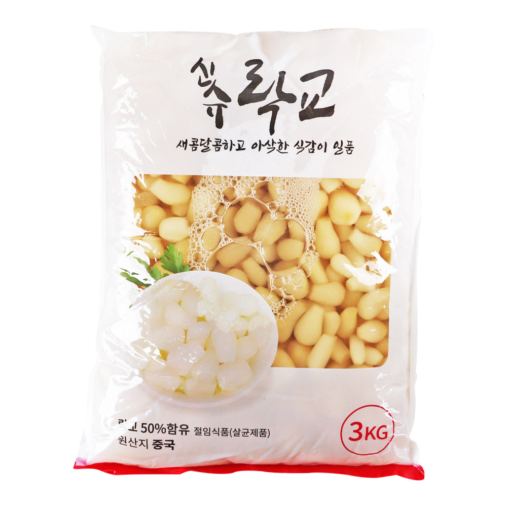 신슈 락교 파우치sss /3kg