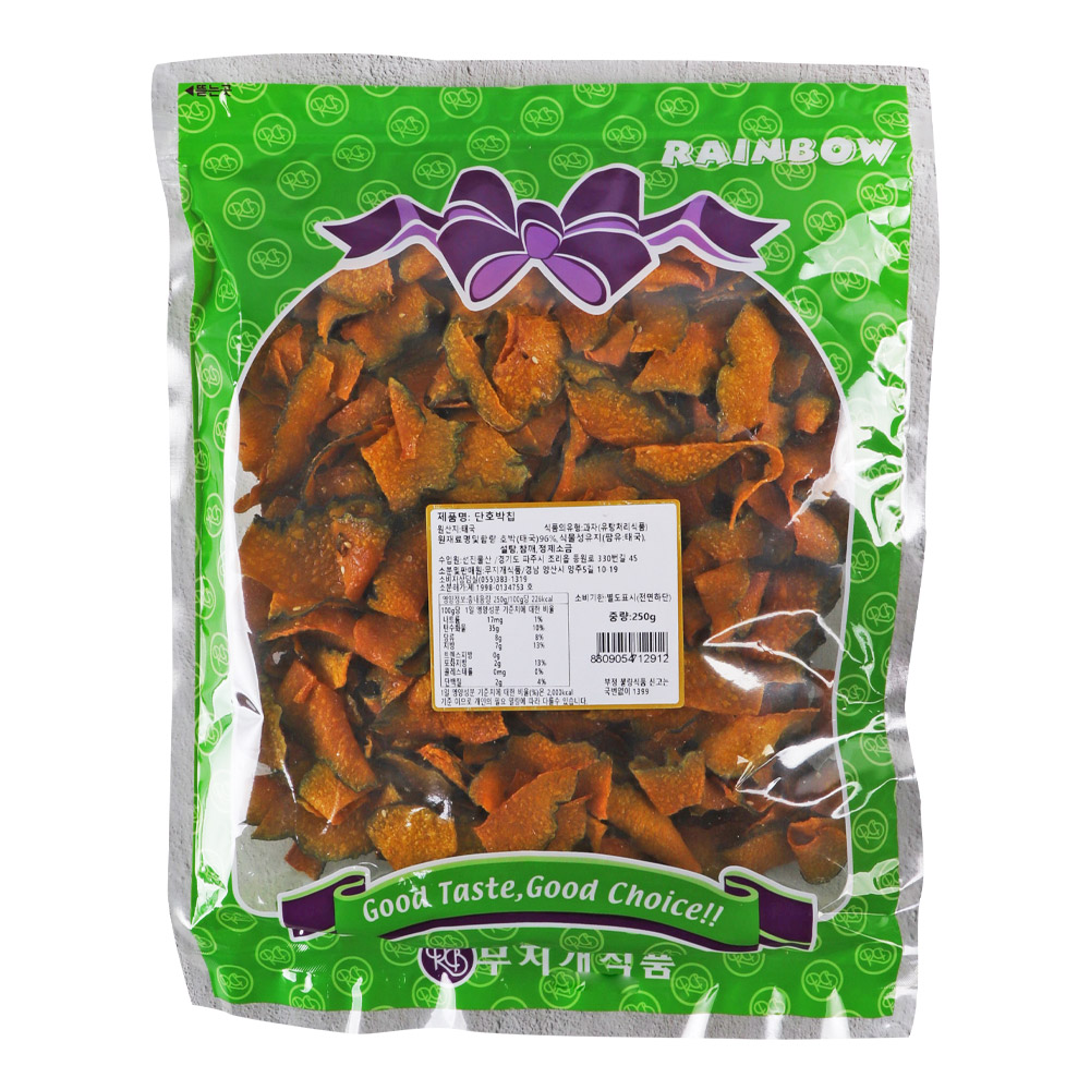 무지개식품 단호박칩 250g