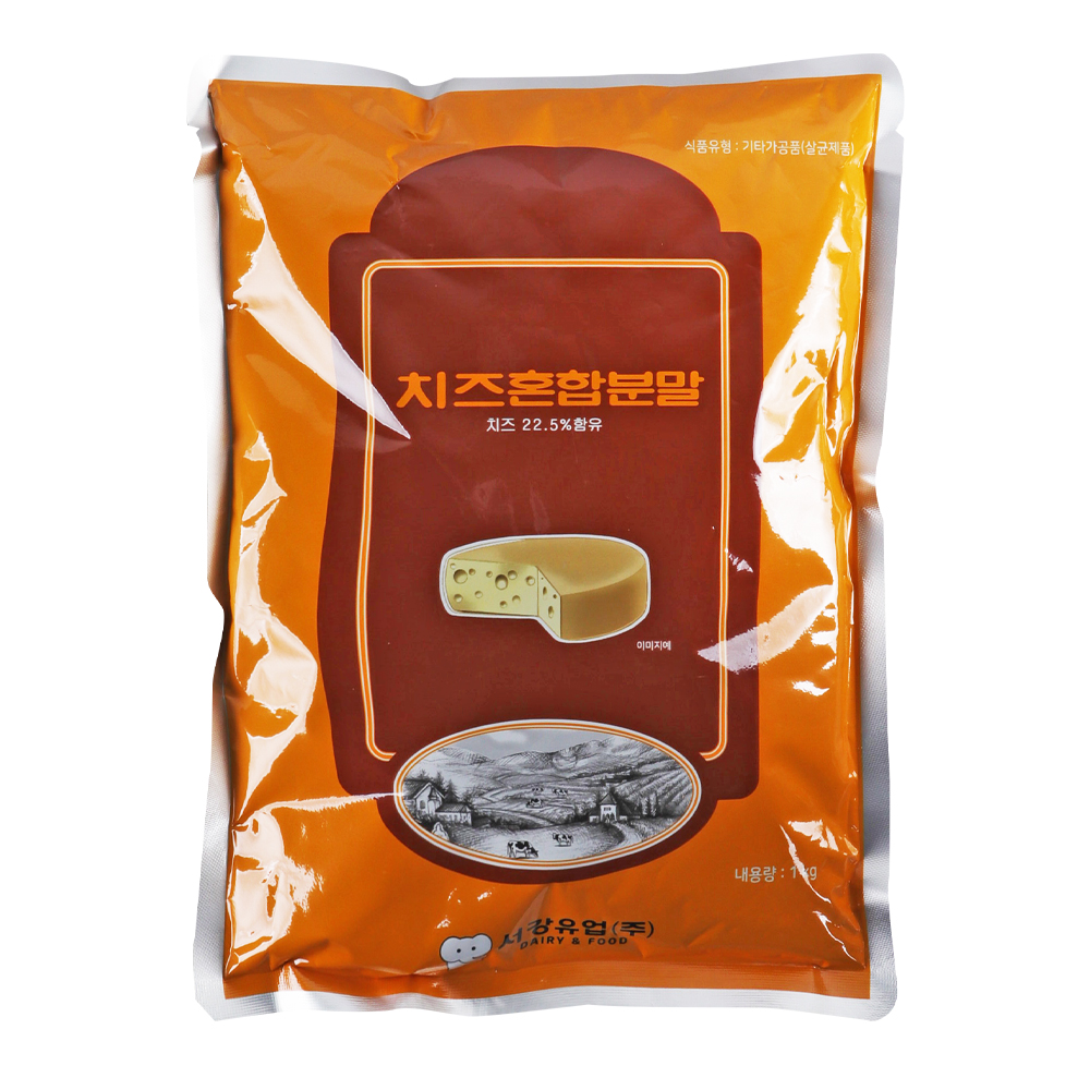 서강 치즈혼합분말 1kg / 황치즈가루