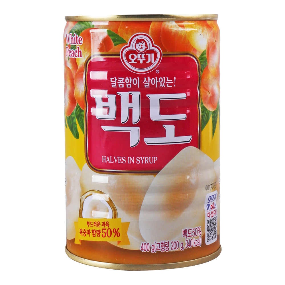 오뚜기 백도 400g 반절