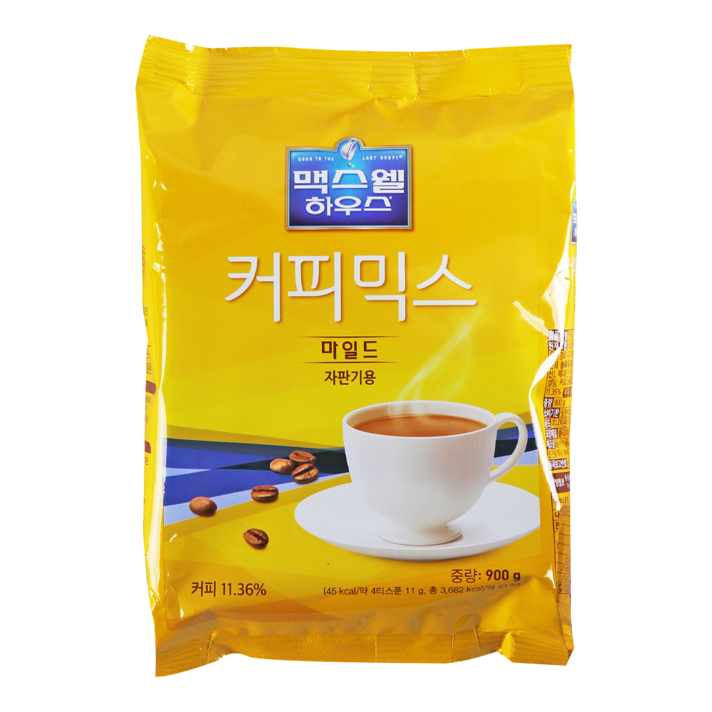 맥스웰 커피믹스 마일드 자판기용 900g