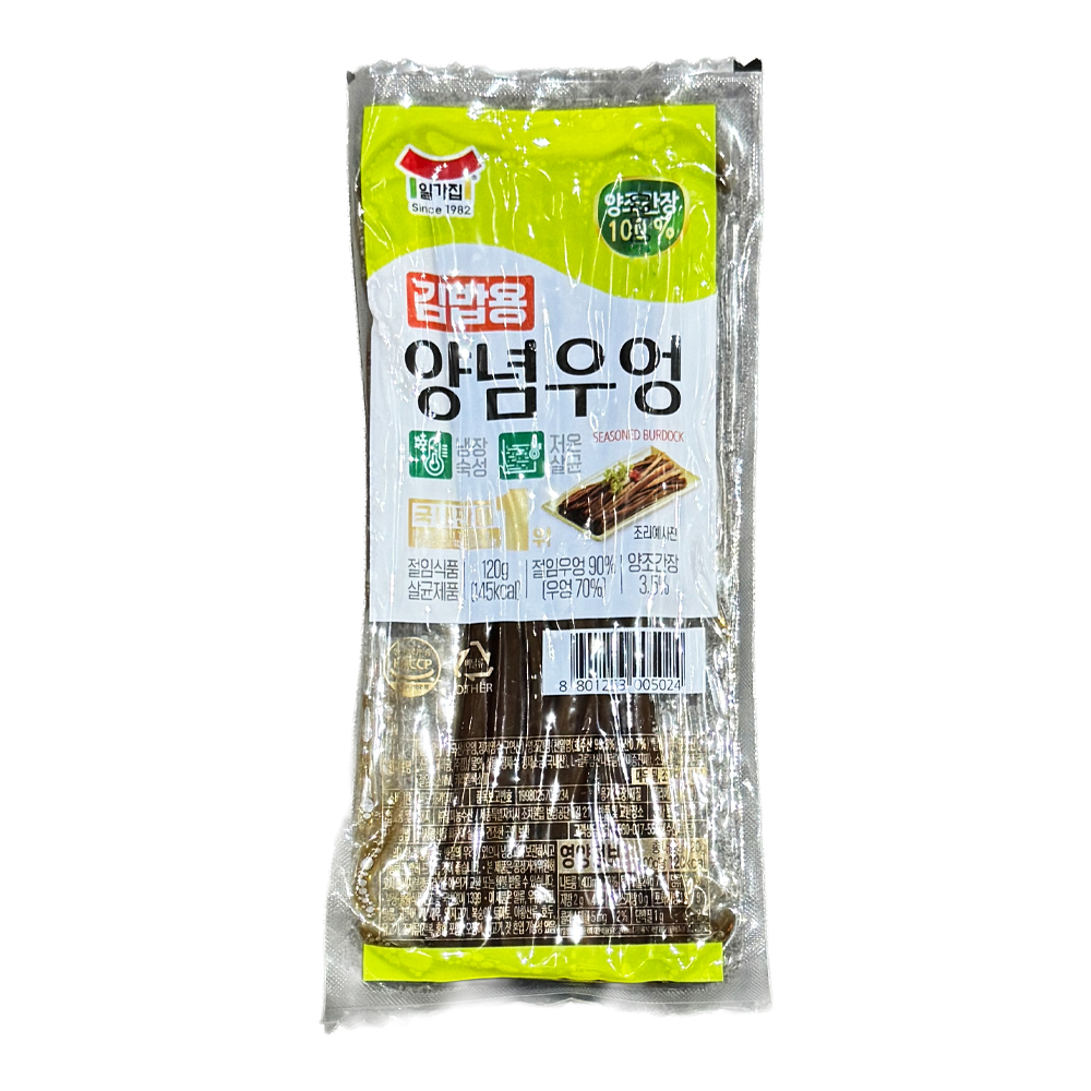 일미 김밥용 양념우엉 120g