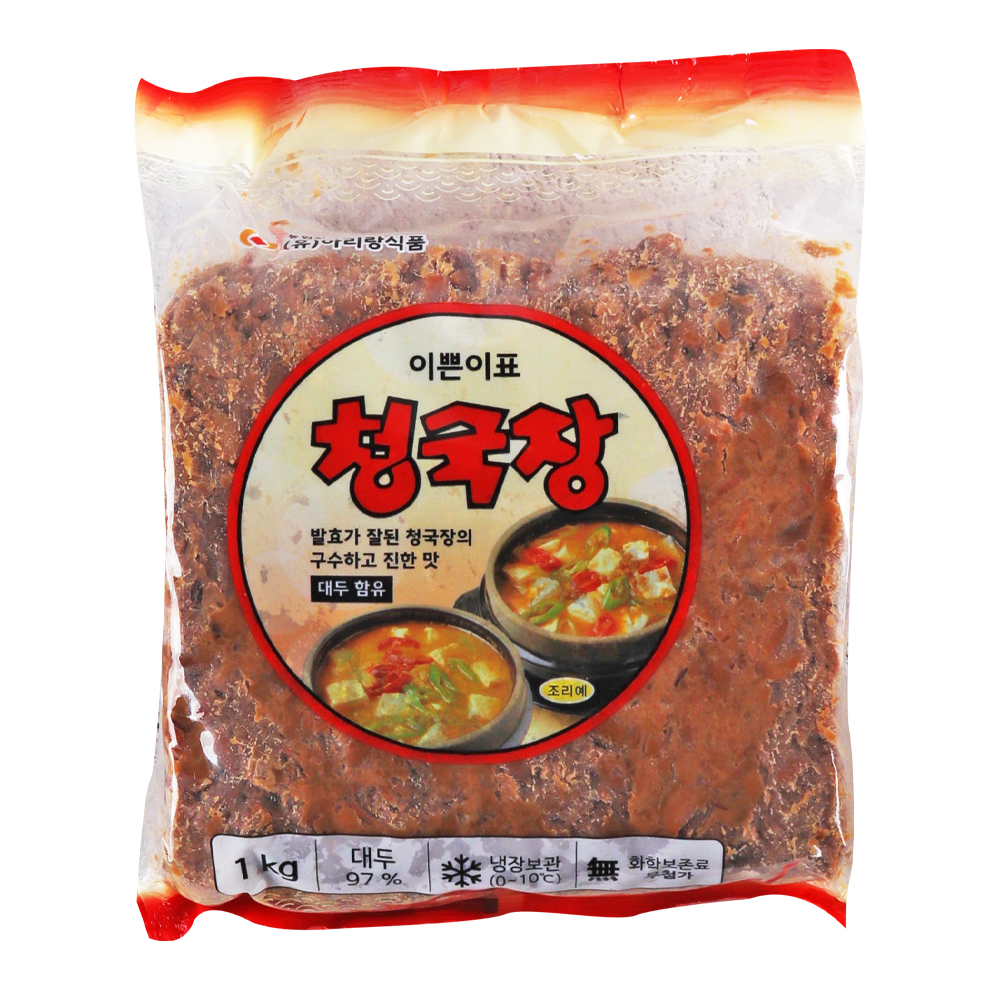 아리랑 이쁜이표청국장 1kg /냉장