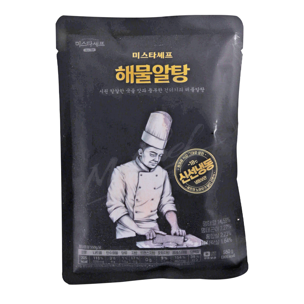 미스타셰프 해물알탕 550g/냉동