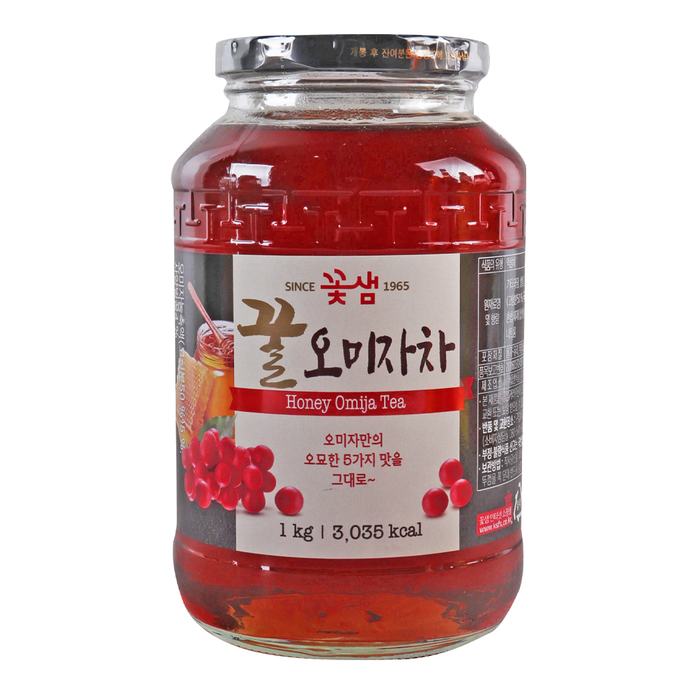 꽃샘 꿀오미자차 1kg