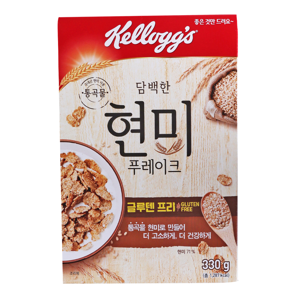켈로그 담백한 현미푸레이크 330g