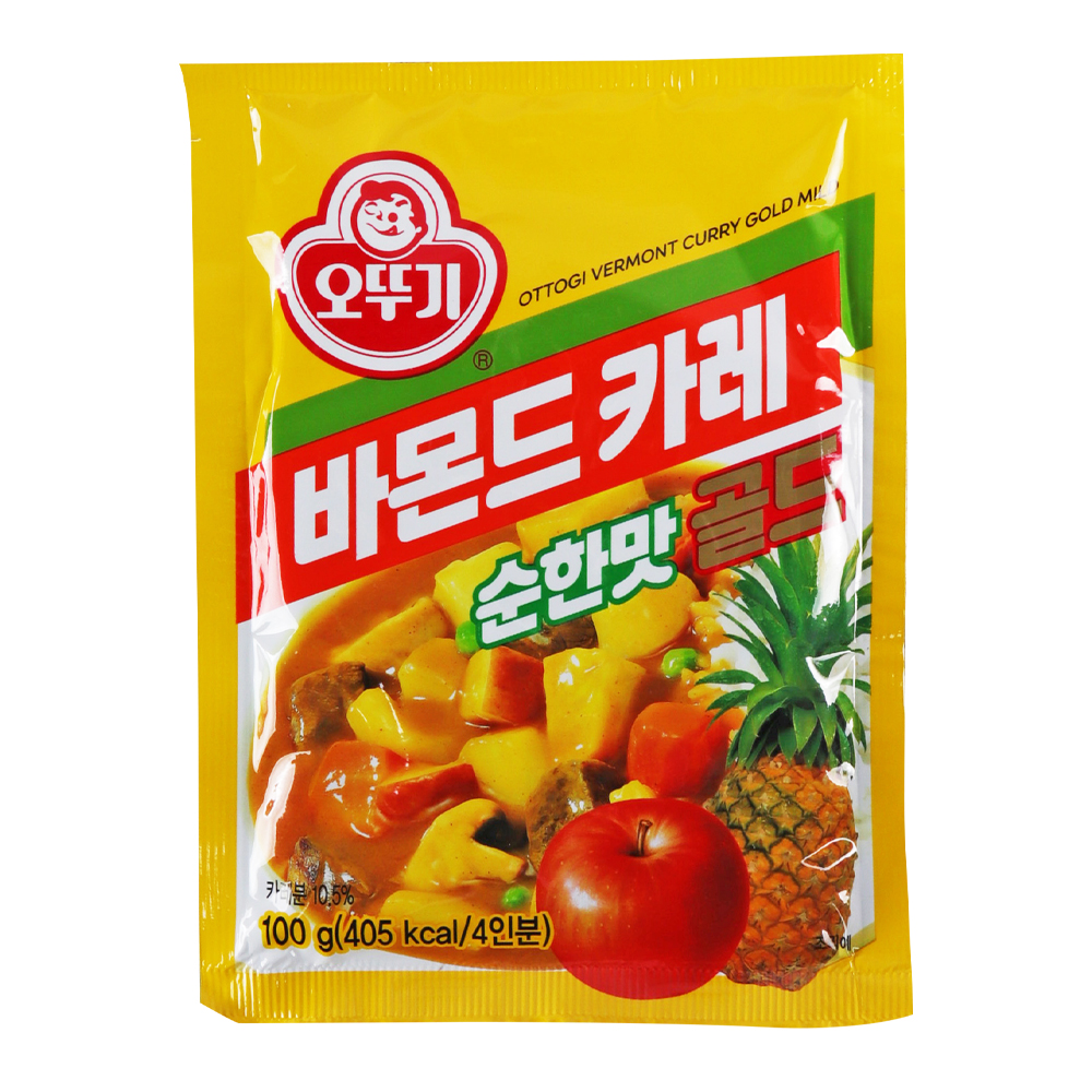 오뚜기 바몬드카레 골드 순한맛 100g
