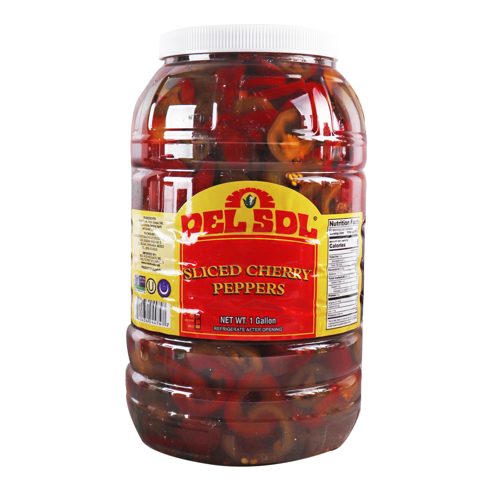 델솔 슬라이스 체리 페퍼스 3.8kg