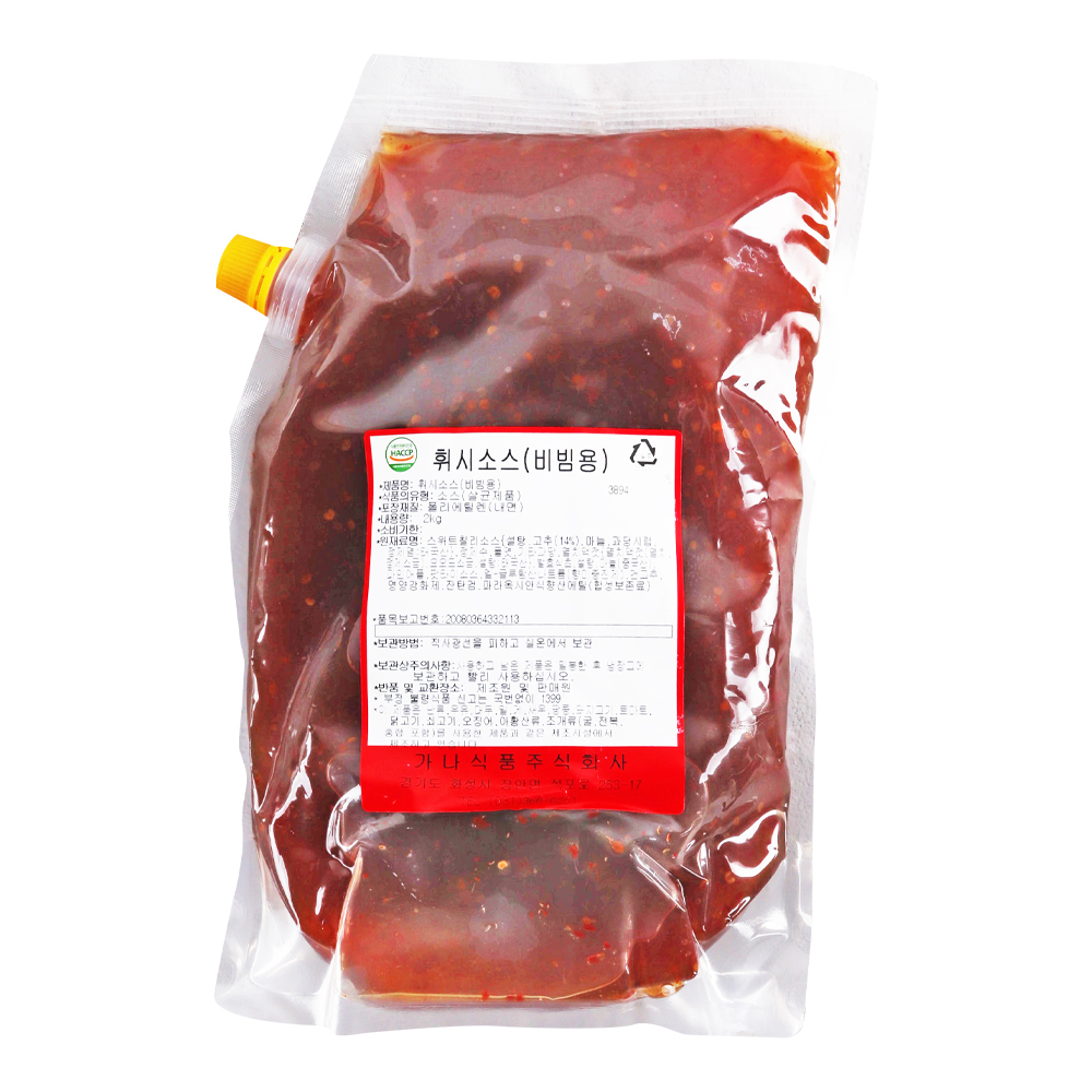 가나식품 비빔용휘시소스 2kg