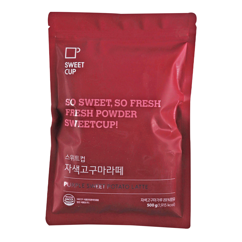 스위트컵 자색 고구마 라떼 파우더 500g